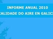 Informe sobre calidad aire Galicia durante 2010