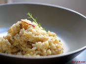 Risotto alcachofas bacon