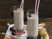 Smoothie cereza plátano