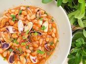 Alubias mongetes ganxet picada coquinas