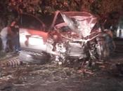 Fuerte accidente Matehuala Valentín Amador