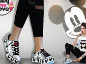 Zara Mickey Mouse Silver Sneakers (Sims