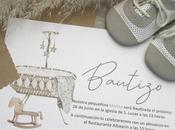 Invitaciones Bautizo Estilo Boho