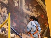 Avanza restauración murales Mercado Tangamanga