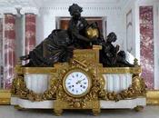 alegoría gran reloj mecánico Recinto Real Łazienki Varsovia