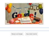 Auto Doodle. Google celebra aniversario