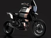 estética futurista visión futuro Ducati Adventure Scrambler