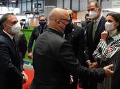 Reyes España visitan espacio Fitur Screen 2022