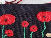 Neceser-clutch amapolas