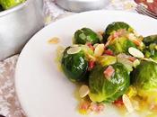 Coles Bruselas jamón almendras