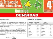 Densidad para Cuarto Grado Secundaria