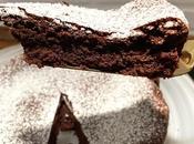 Chocolate soufflé cake