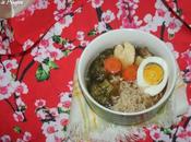 Sopa ramen pollo