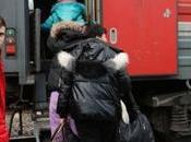 Ucrania: Desplazados casi niños orfanatos guerra
