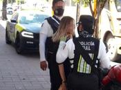 Agentes Policía Vial auxilian jovencita denunció intento secuestro Universidad