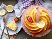 Bundt cake limón nata