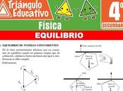 Equilibrio para Cuarto Secundaria