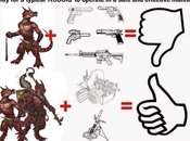 Kobolds ametralladoras morteros