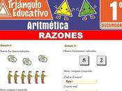 Razones para Primer Grado Secundaria