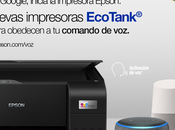 Impresión activada Amazon Alexa Google disponible impresoras consumo Epson