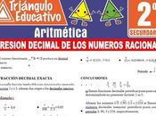 Expresión Decimal Números Racionales para Segundo Grado Secundaria