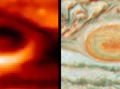 Nuevas imágenes térmicas Gran Mancha Roja Júpiter