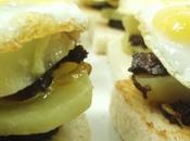 Pincho patata morcilla