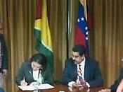 Declaración conjunta: Venezuela Guyana acuerdan continuar diplomática discusión limítrofe.