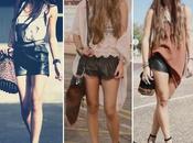 Street Style: Shorts cuero