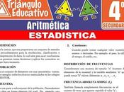 Estadística para Cuarto Secundaria