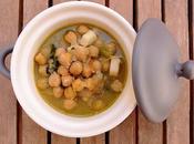 Guiso garbanzos potón