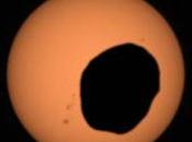 Perseverance capta eclipse solar Marte