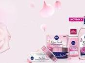 línea “Rose Touch” NIVEA cuidado piel agua rosas