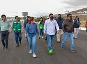 (Vídeo) Ricardo Gallardo supervisa persona reconstrucción Circuito Potosí