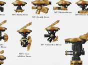 Drones Tau,tipos subtipos