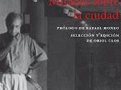 'Miradas sobre ciudad' (editorial Acantilado) Manuel Solà-Morales