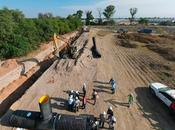 Interapas anunció colectores sanitarios construye, estarán terminados menos meses