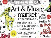 Art&amp;Music Market junta música, diseño artesanía Plaza Gourmet Ponferrada