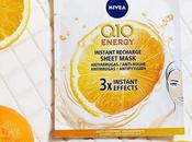 mascarilla antioxidante antiarrugas “Q10 Energy Instant Recharge Sheet Mask” NIVEA