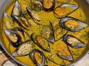 Mejillones picantes sidra