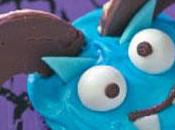 Convierte cupcakes murciélagos