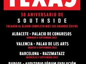 Texas: conciertos España septiembre 2022