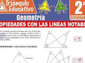 Propiedades Líneas Notables para Segundo Secundaria