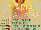 María Guadaña, gira festivales 2022