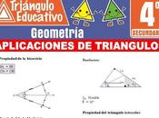 Aplicaciones Triángulos para Cuarto Secundaria