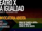 Festival Internacional Teatro Igualdad. Temática: LGBTIQ+