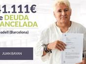 Repara Deuda Abogados cancela 41.111€ Sabadell (Barcelona) Segunda Oportunidad