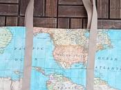 Bolso mapa mundi