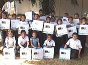 niños niñas grado recibido Canaima