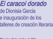 Presentación caracol dorado, Dionisia García